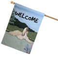 Afghan Hound House Flag