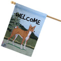 Basenji House Flag