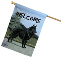 Belgian Shepherd House Flag