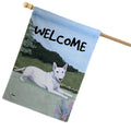 Bull Terrier House Flag