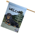 Dachshund House Flag