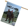 French Bulldog House Flag