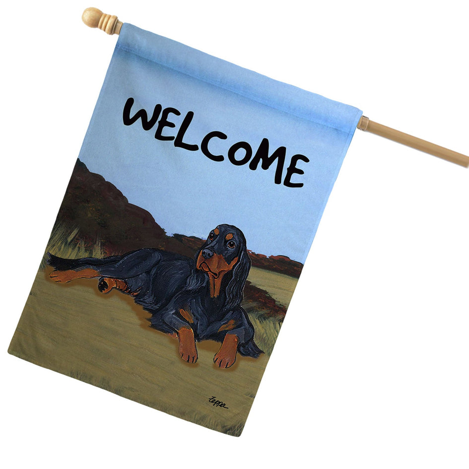 Gordon Setter House Flag