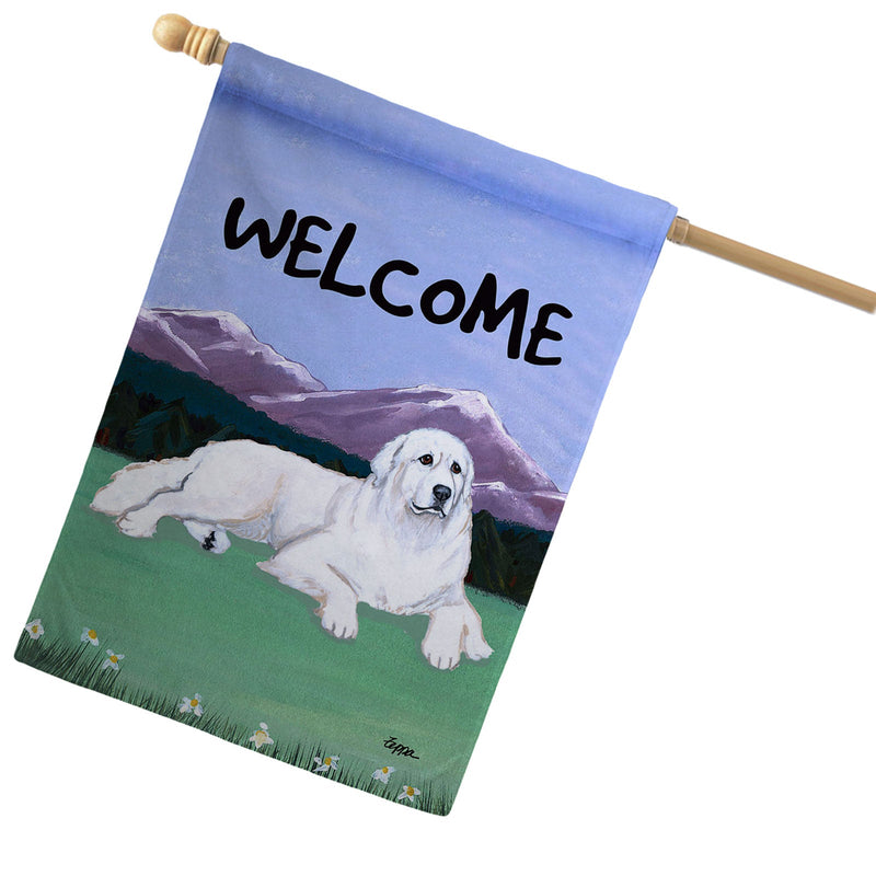 Great Pyrenees House Flag