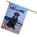 Labrador Retriever House Flag
