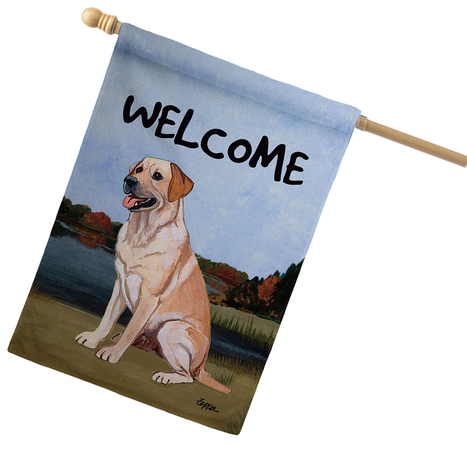 Yellow Lab Flags Yellow Lab Flag T Shirt