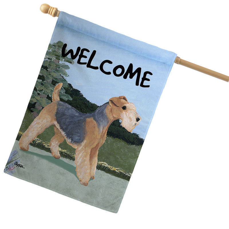 Lakeland Terrier House Flag