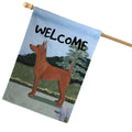 Miniature Pinscher House Flag