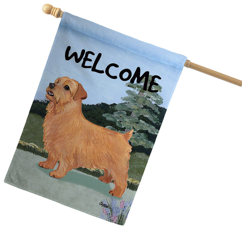 Norfolk Terrier House Flag