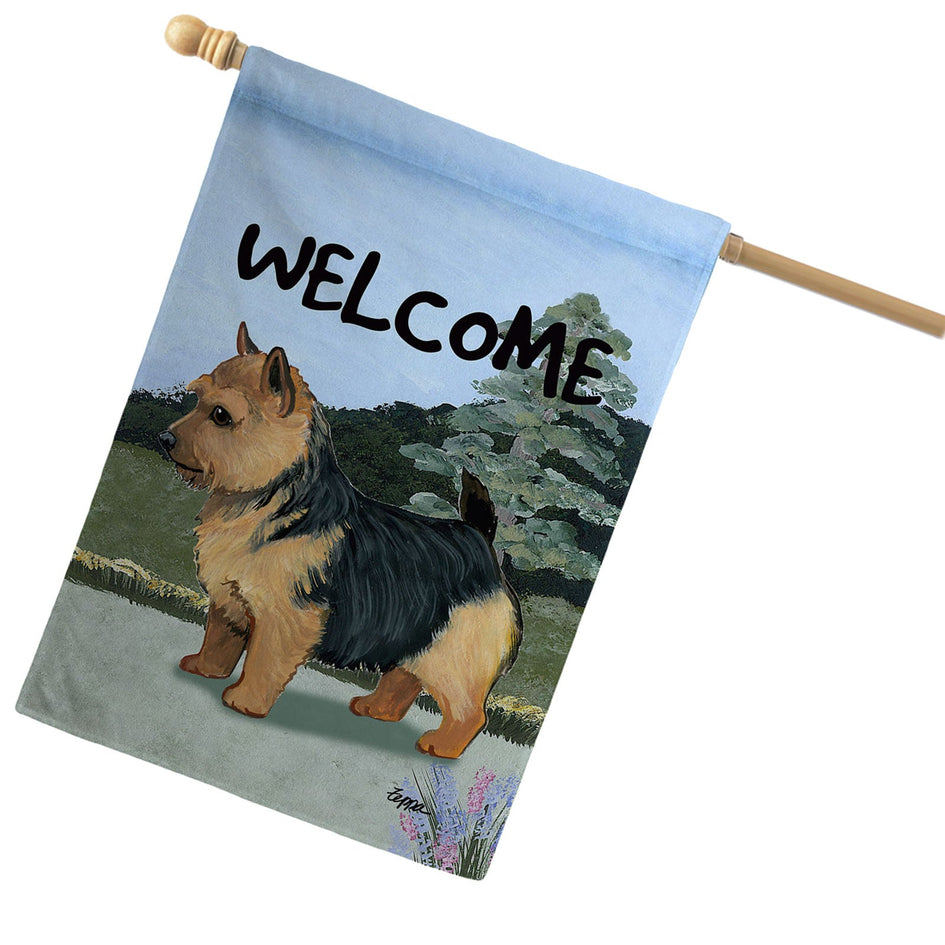Norwich Terrier House Flag
