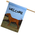 Redbone Coonhound House Flag