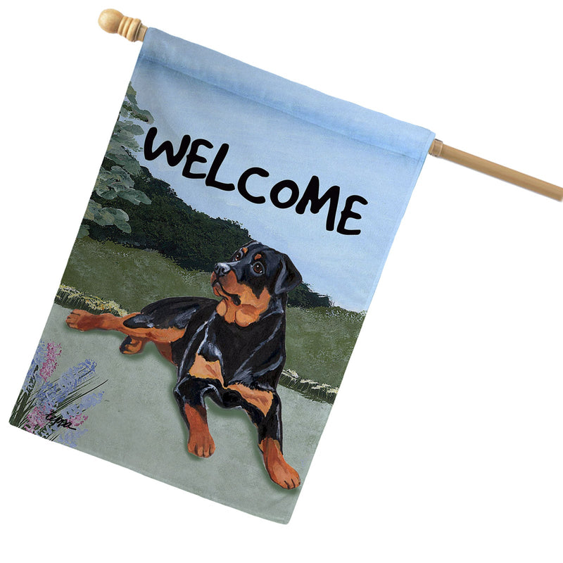 Rottweiler House Flag