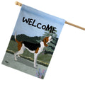 Treeing Walker Coonhound House Flag