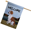 Welsh Springer Spaniel House Flag