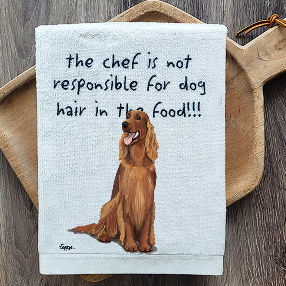 Irish Setter Dish Towel