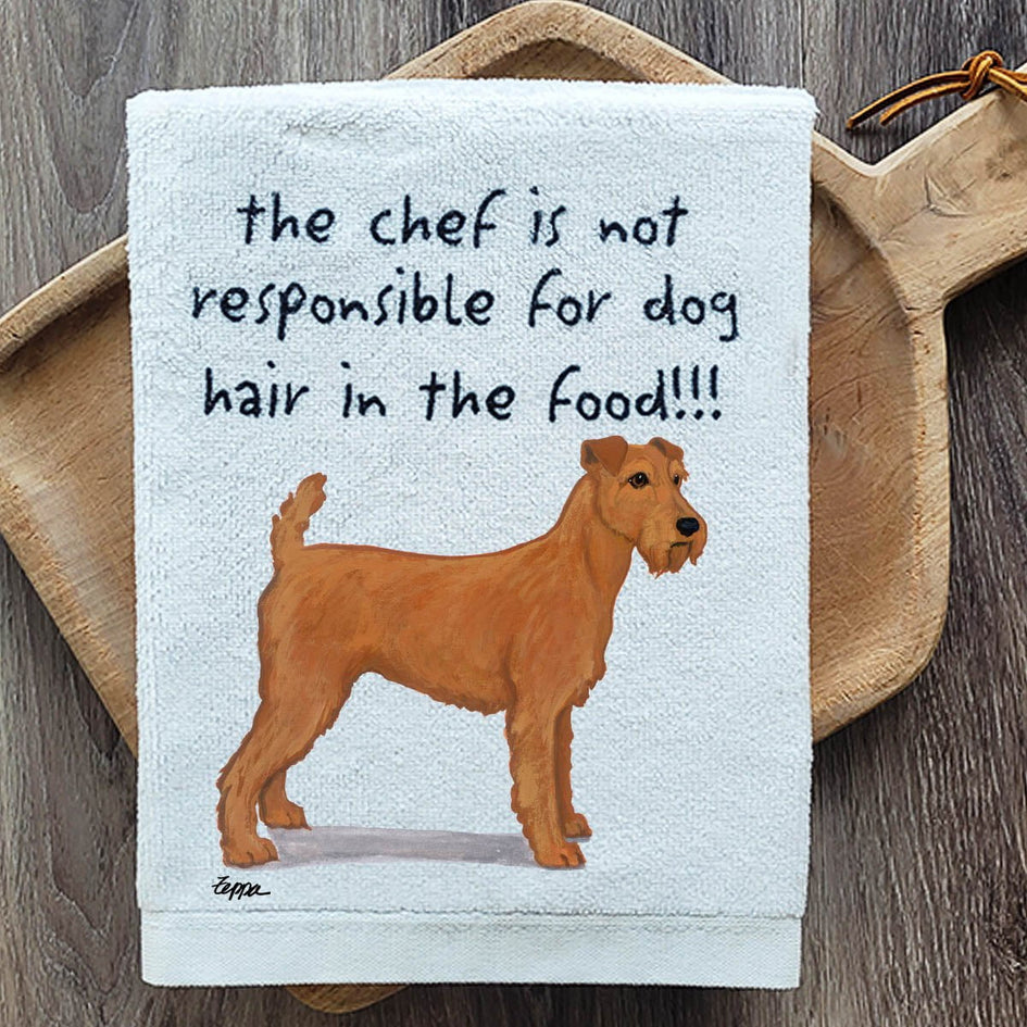 Irish Terrier Dish Towel