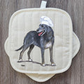 Irish Wolfhound  Pot Holder Set