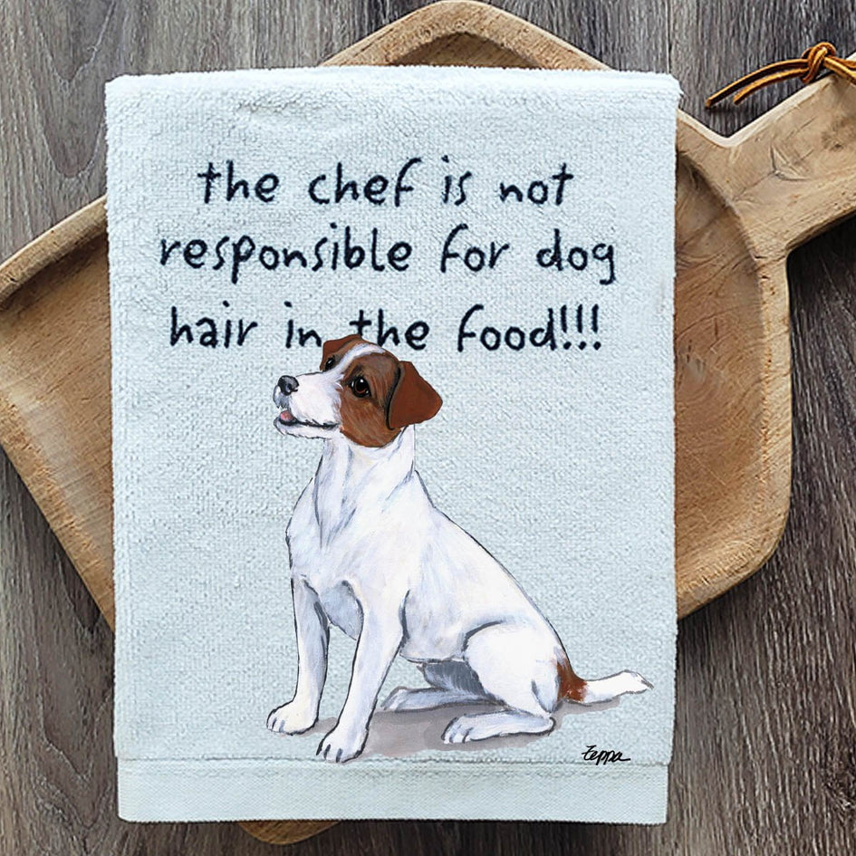 Russell Terrier Dish Towel