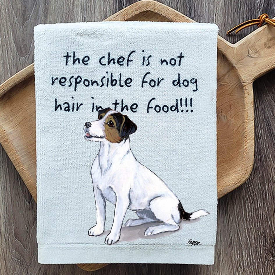 Russell Terrier Dish Towel