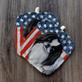 Japanese Chin  Americana Pot Holder Set