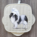 Japanese Chin  Pot Holder Set