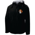 Beagle Embroidered Hooded Jacket