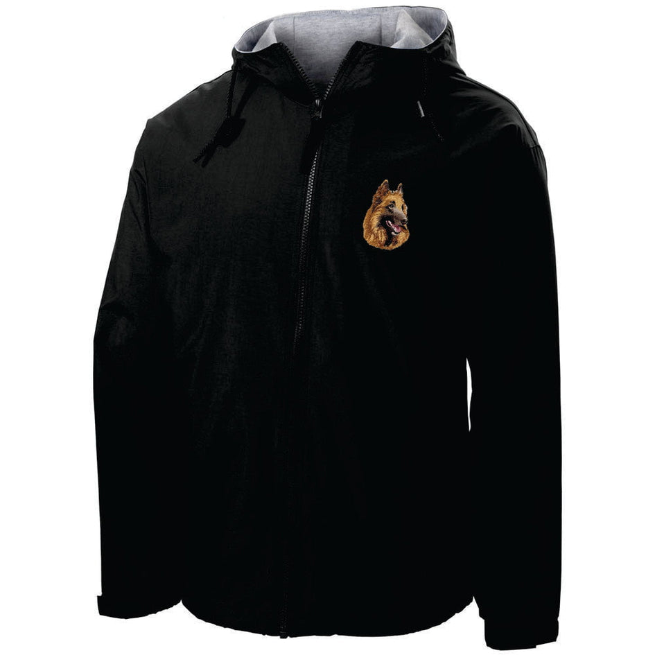 Belgian Tervuren Embroidered Hooded Jacket