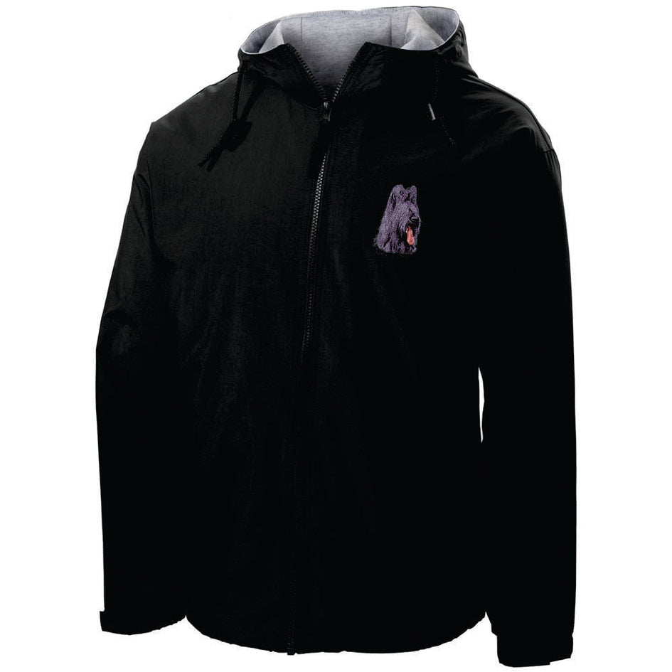 Briard Embroidered Hooded Jacket
