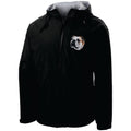 Bulldog Embroidered Hooded Jacket