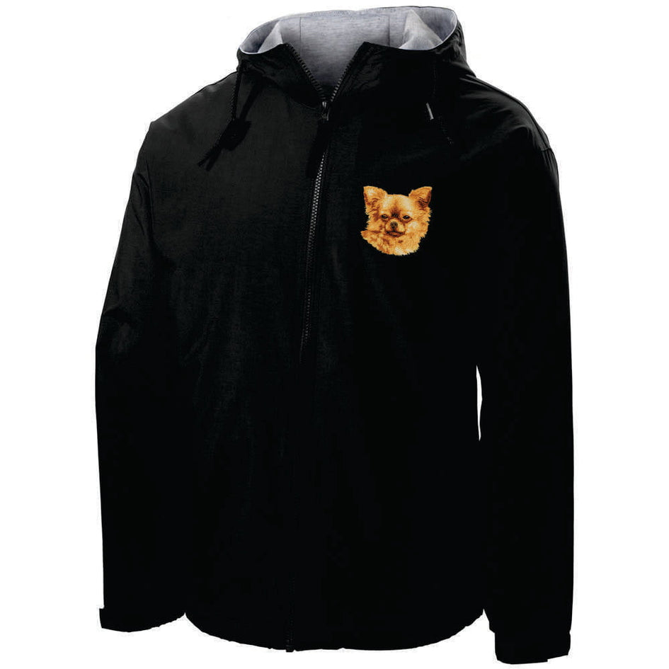 Chihuahua Embroidered Hooded Jacket