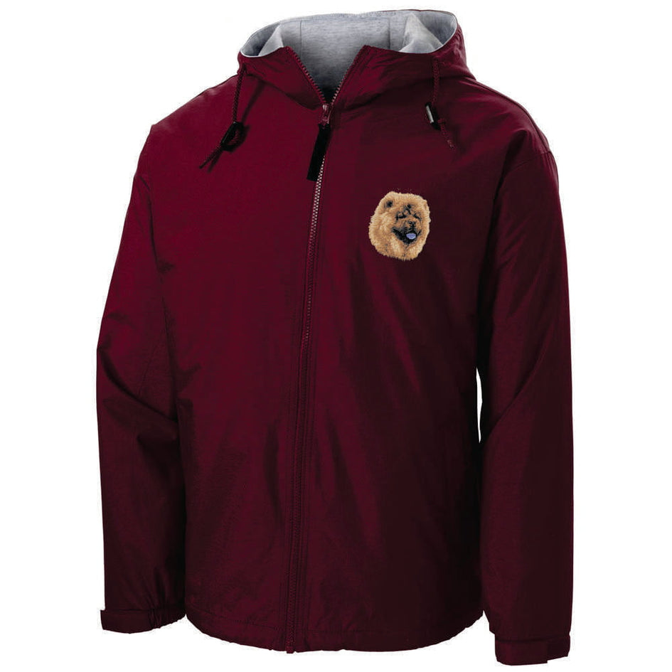 Chow Chow Embroidered Hooded Jacket