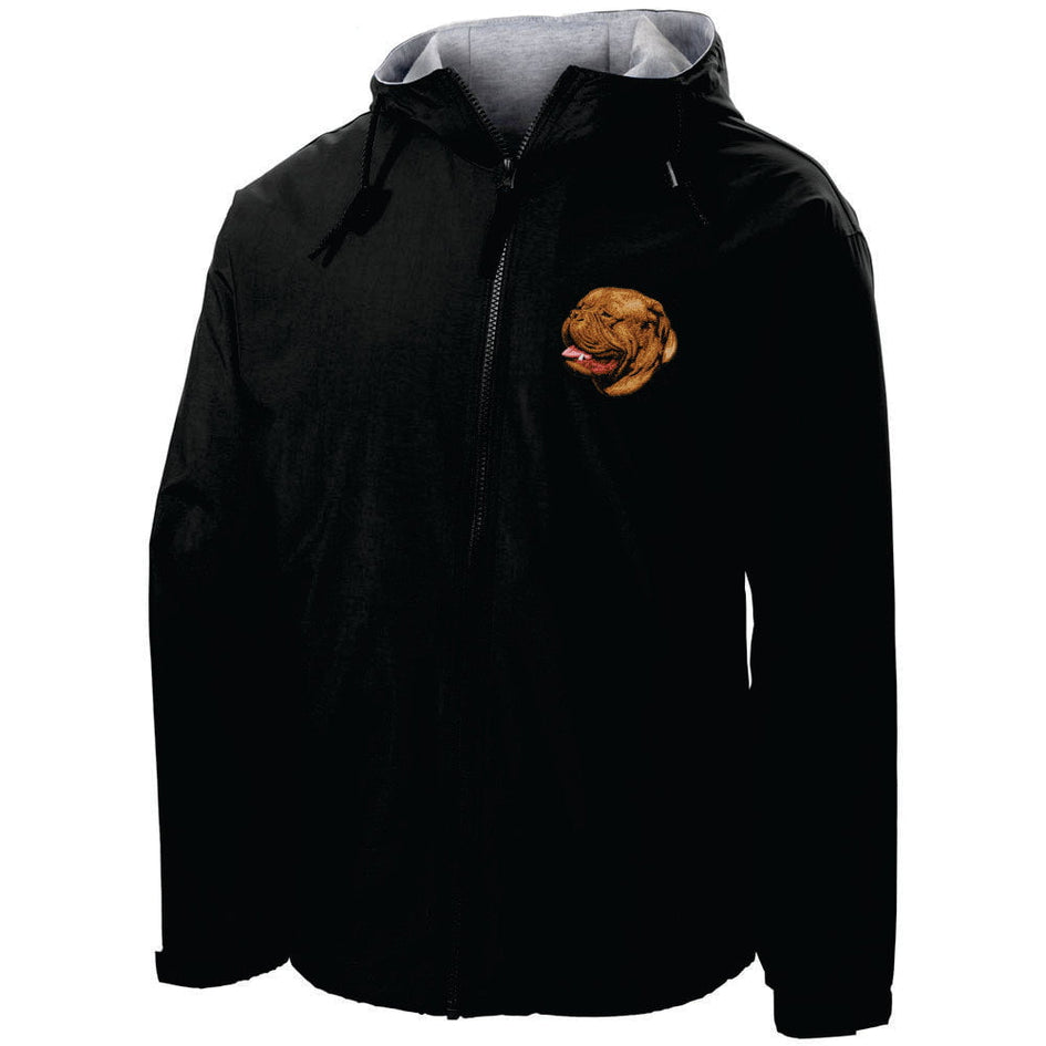 Dogue de Bordeaux Embroidered Hooded Jacket
