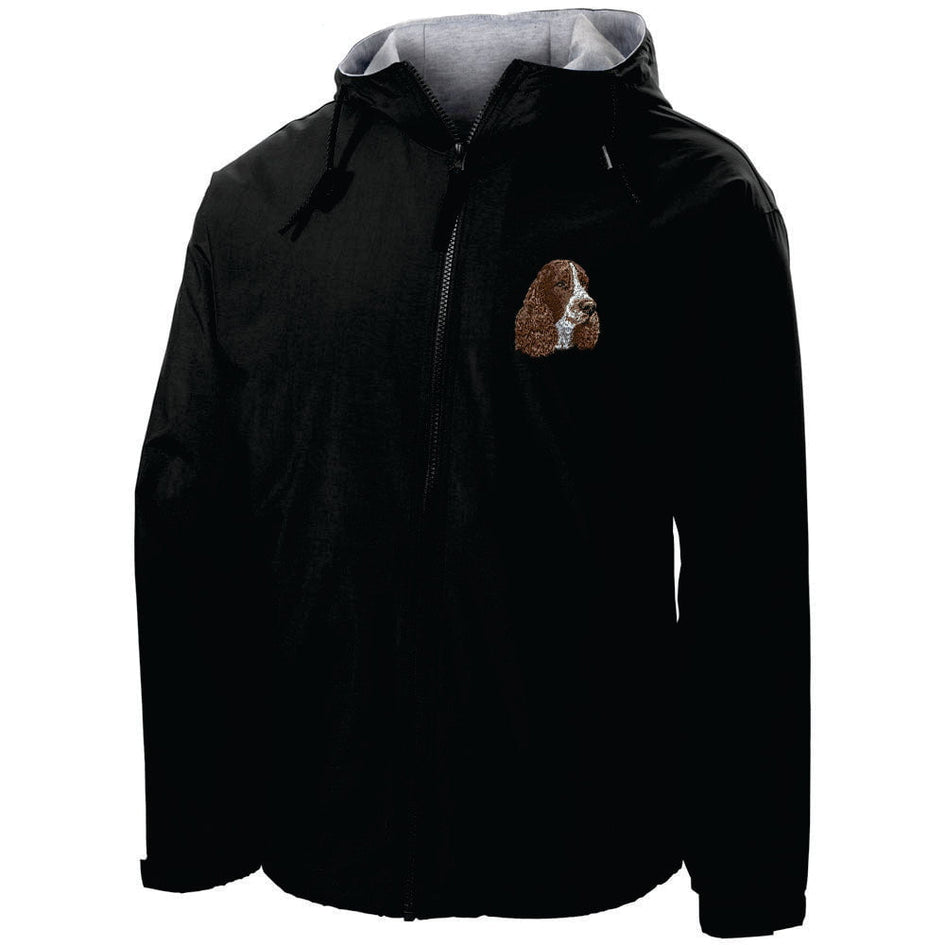 English Springer Spaniel Embroidered Hooded Jacket