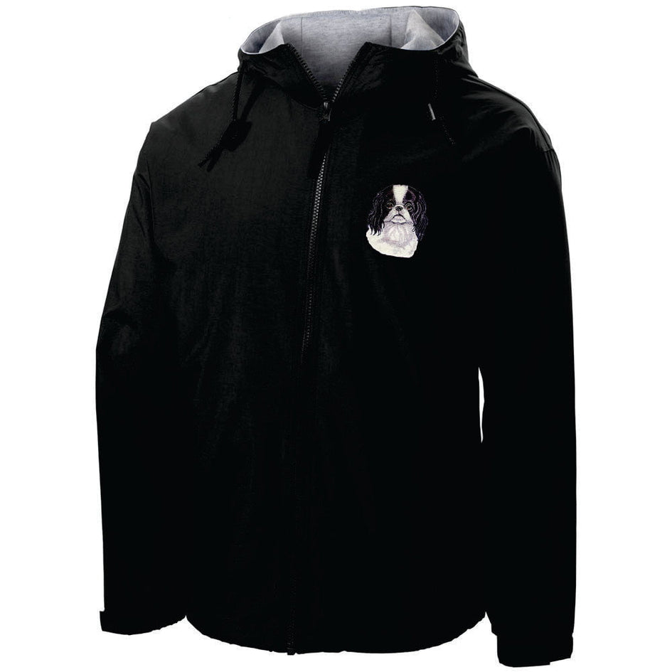 Japanese Chin Embroidered Hooded Jacket