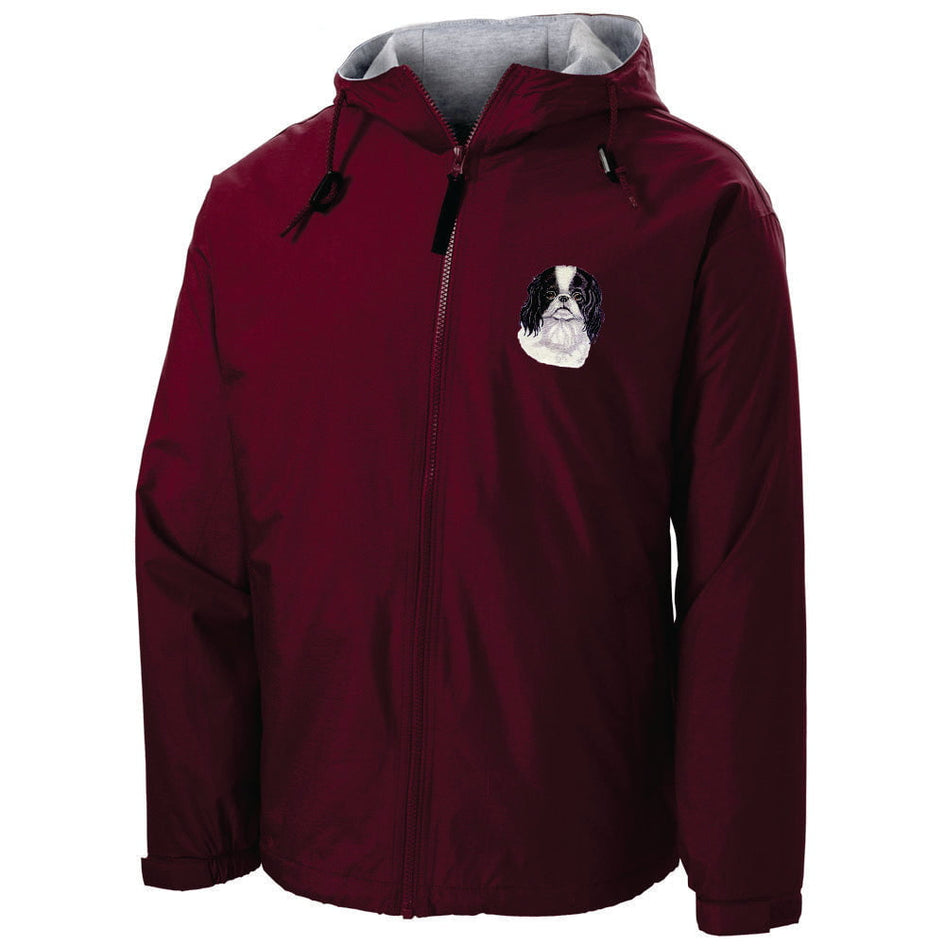 Japanese Chin Embroidered Hooded Jacket