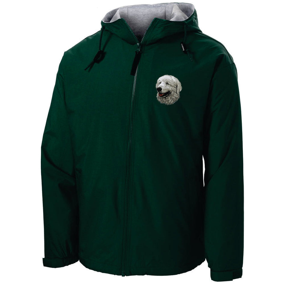 Kuvasz Embroidered Hooded Jacket