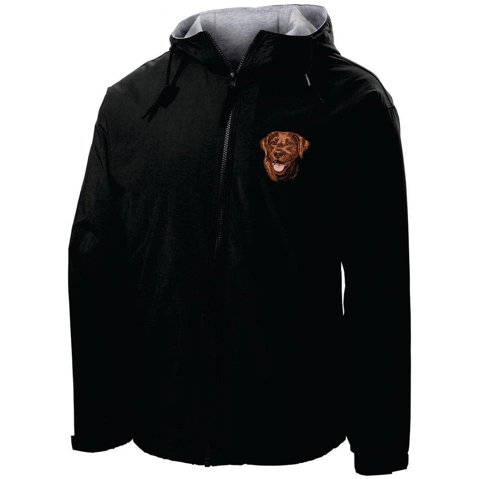 Labrador Retriever Embroidered Hooded Jacket