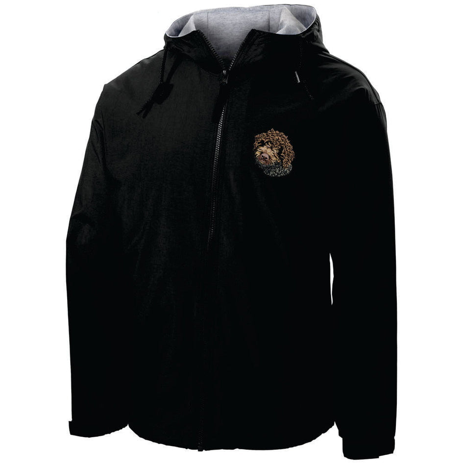 Lagotto Romagnolo Embroidered Hooded Jacket
