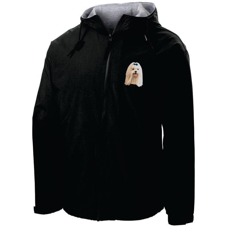 Maltese Embroidered Hooded Jacket