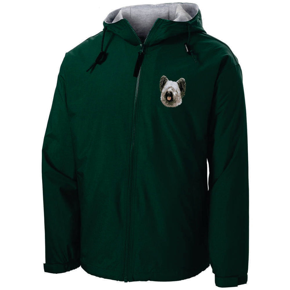 Skye Terrier Embroidered Hooded Jacket