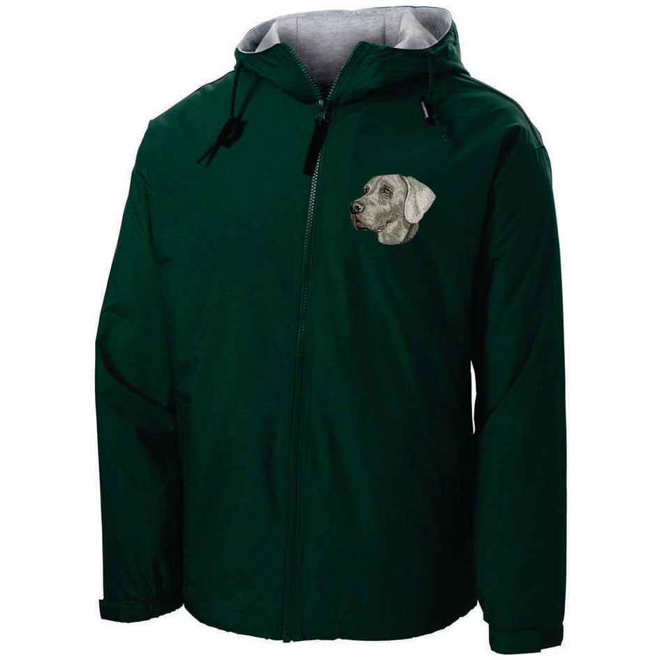Weimaraner Embroidered Hooded Jacket