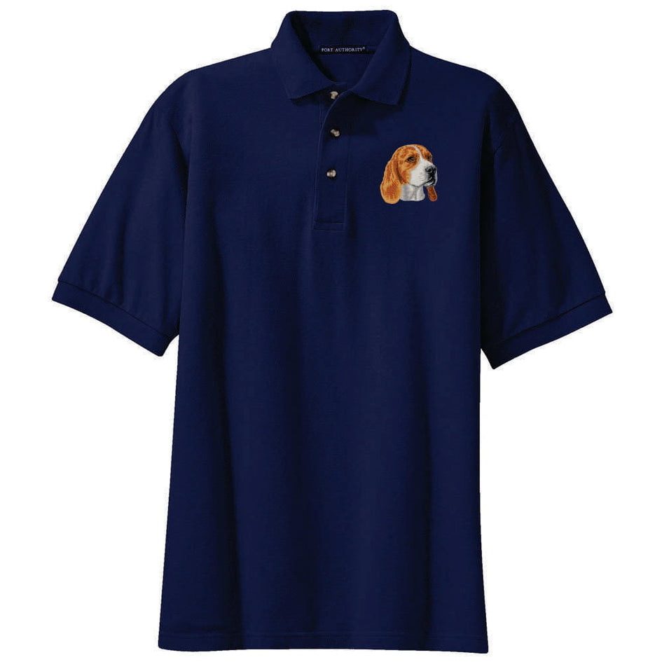Beagle Embroidered Polo Shirt