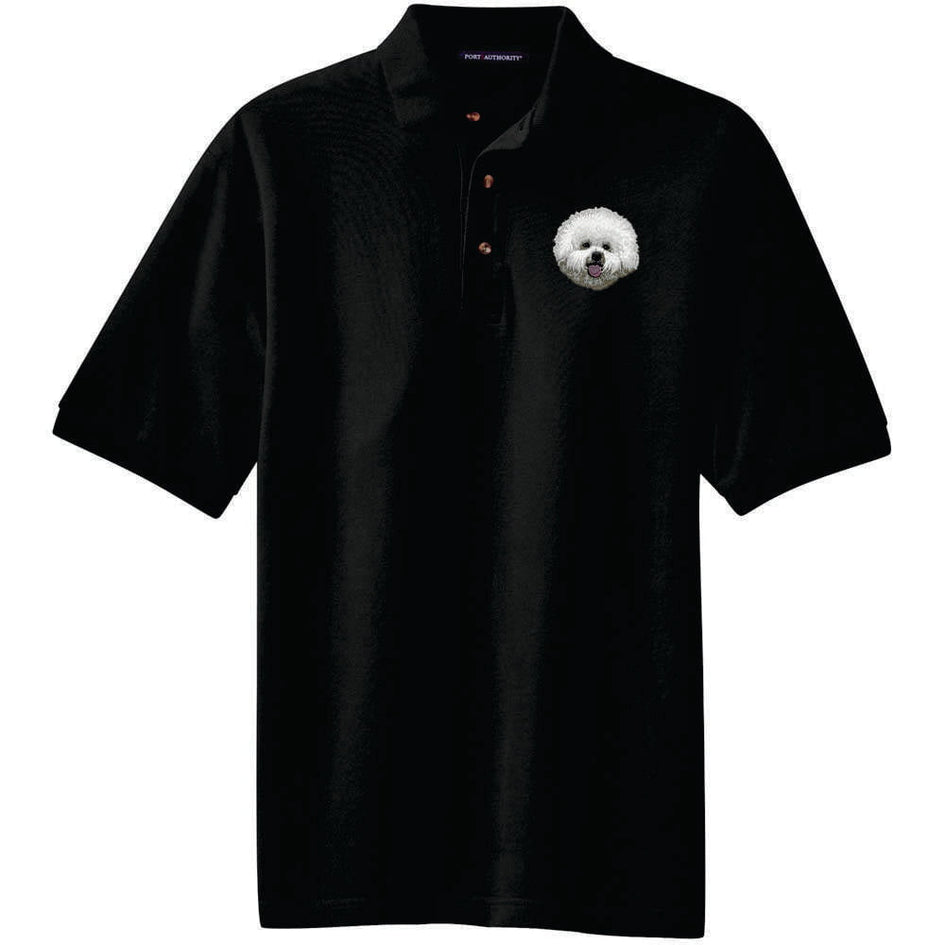 Bichon Frise Embroidered Polo Shirt