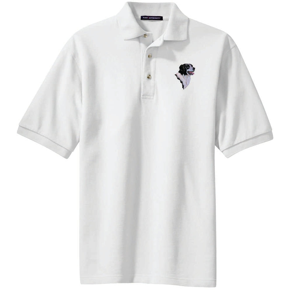 Border Collie Embroidered Polo Shirt