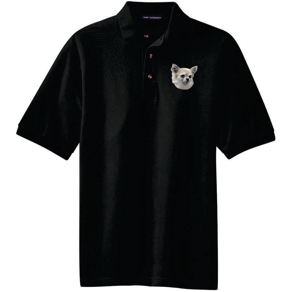Chihuahua Embroidered Polo Shirt