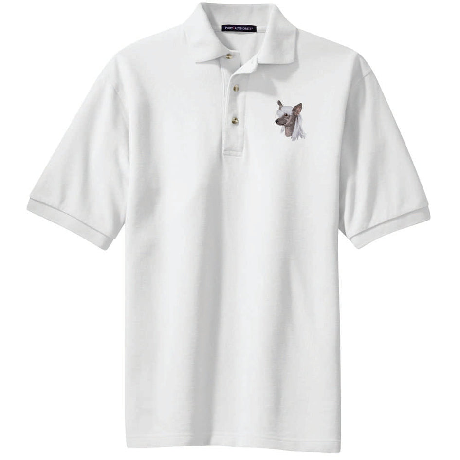 Chinese Crested Embroidered Polo Shirt