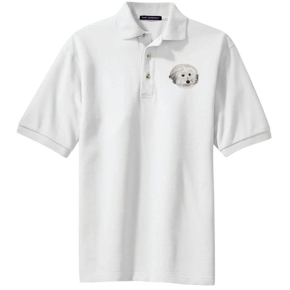 Coton de Tulear Embroidered Polo Shirt