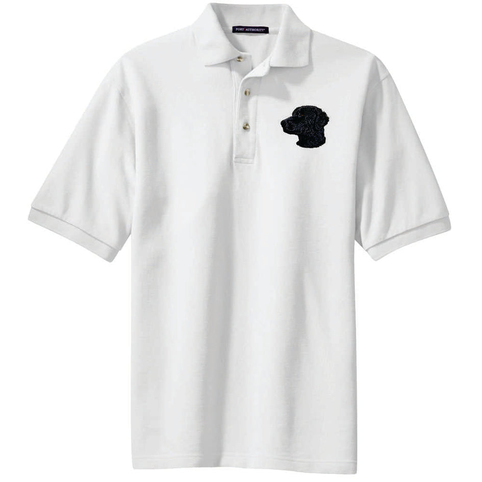 Curly-Coated Retriever Embroidered Polo Shirt