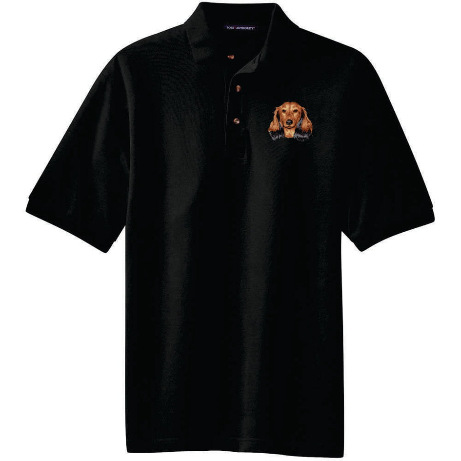 Dachshund Embroidered Polo Shirt