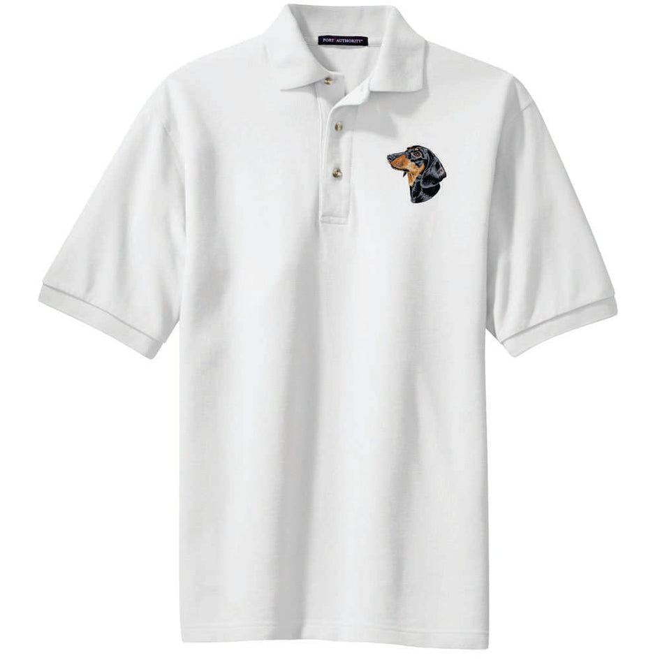 Dachshund Embroidered Polo Shirt
